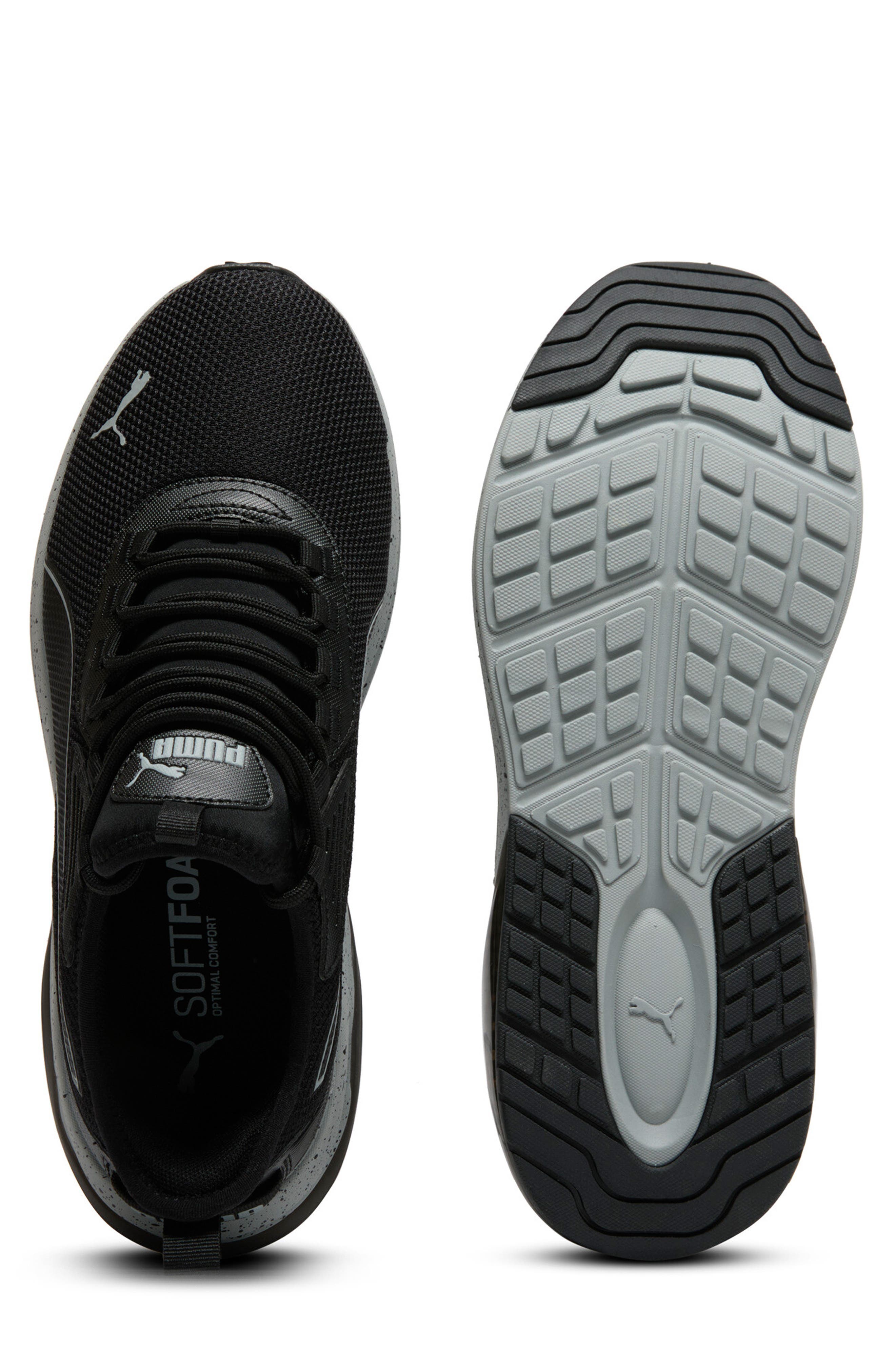 PUMA Amplifier Speckle Sneaker - Wide Width, Alternate, color, Puma Black-Cool Mid Gray