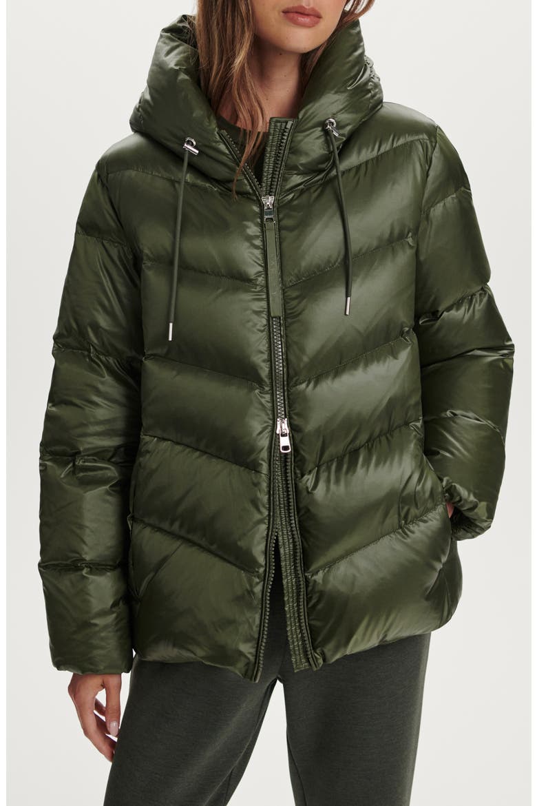 Madelina Down Puffer Jacket, Main, color, RACING OLIVE