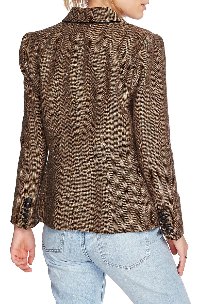 Court & Rowe Herringbone Tweed Blazer, Alternate, color, 