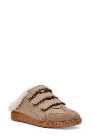 Steve Madden Memento Faux Shearling Lined Mule Sneaker