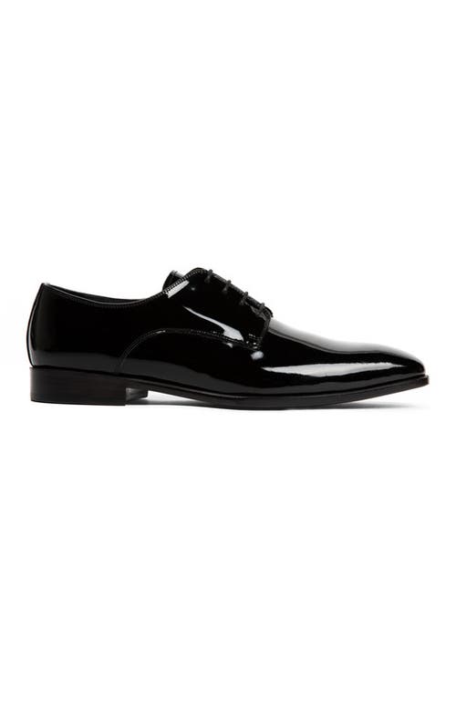Anthony Veer Prestige Tuxedo Derby In Black Onyx Shine