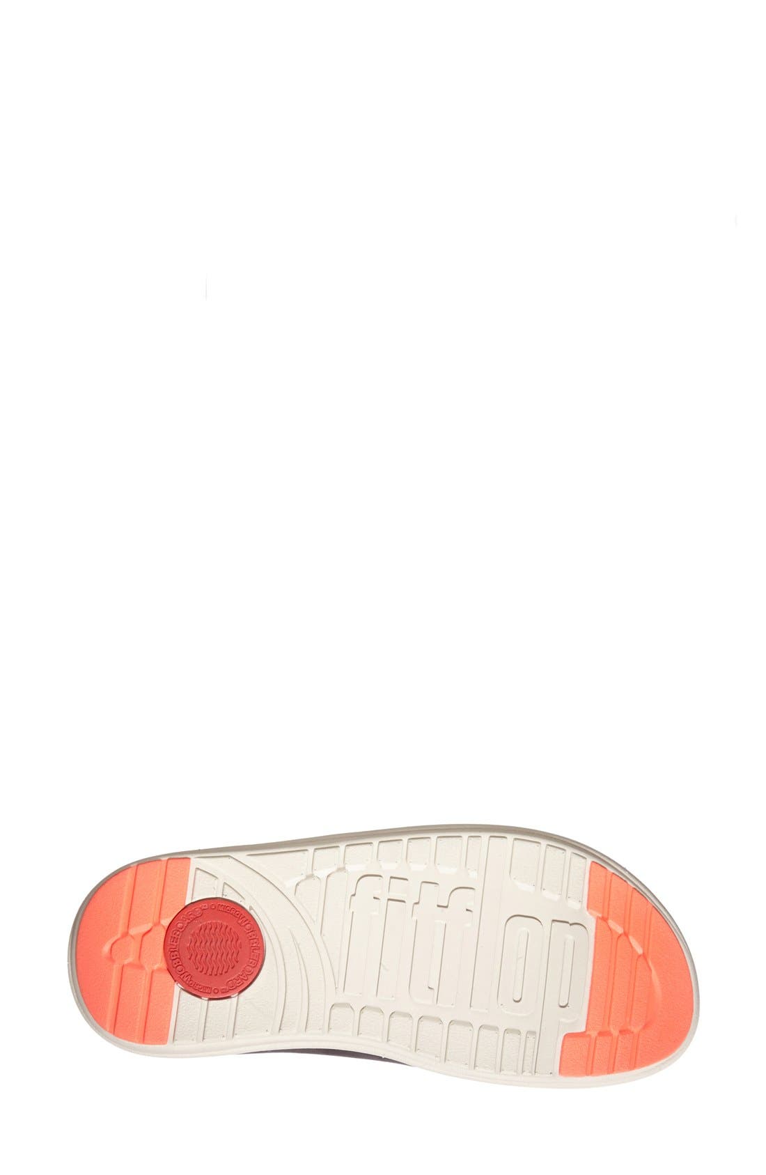 FitFlop 'Loosh' Nubuck Toe Loop Sandal, Alternate, color, 