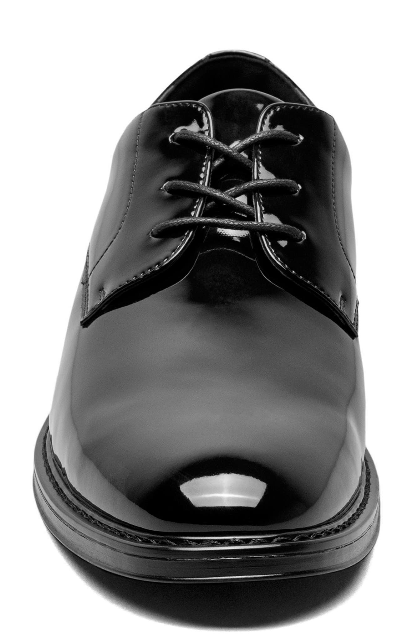 NUNN BUSH Centro Flex Formal Oxford, Alternate, color, Black Patent