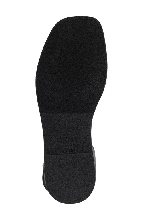Dkny Women's Bacliff Flat Ankle Strap Sandal In Black