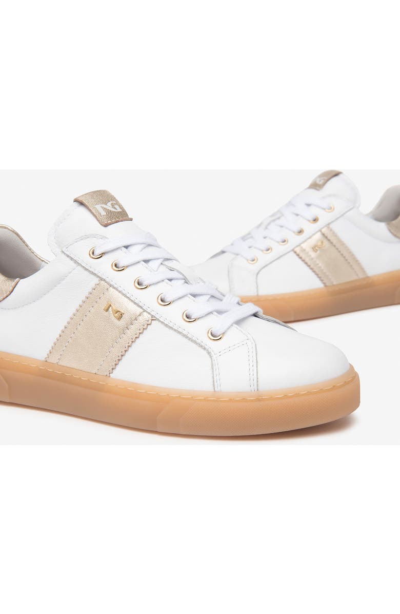 NeroGiardini Low Top Sneaker, Alternate, color, White