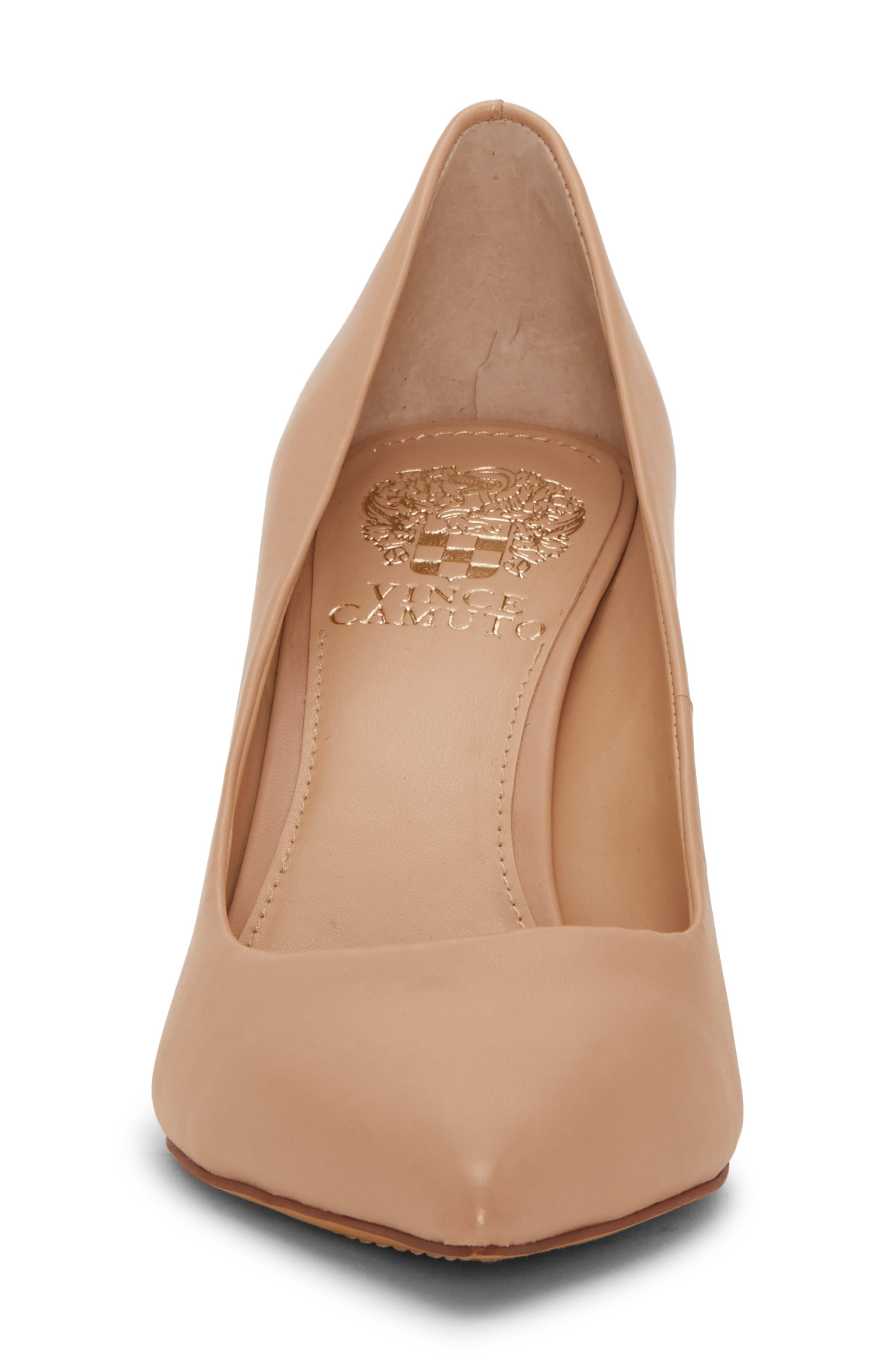 Retsie Pointed Toe Pump, Alternate, color, BUFF SUEDE