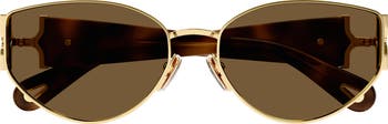 Chloé 59mm Panthos Sunglasses | Nordstrom