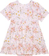 Posh Peanut Kids' Short Sleeve Ruffled Bodysuit