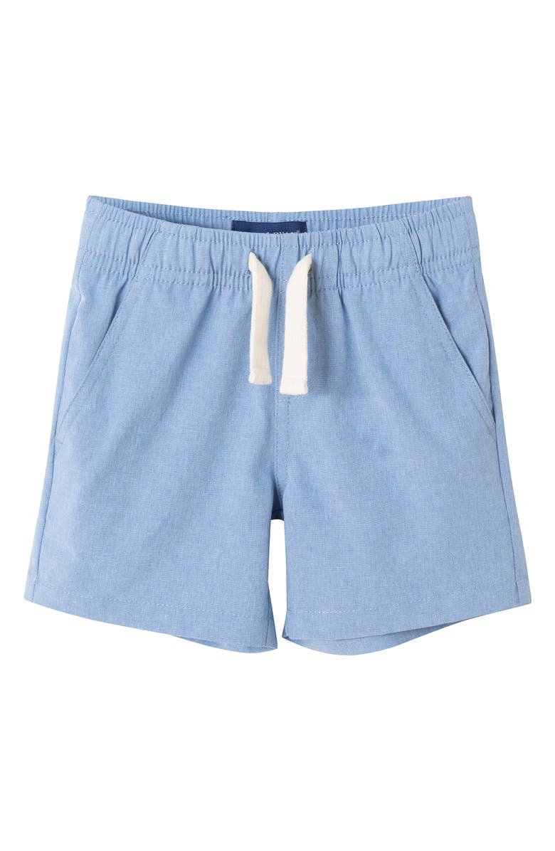 Andy & Evan Dino Print Button-Up Shirt & Shorts Set, Alternate, color, Light Green