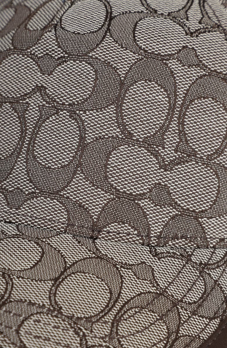 COACH Signature C Logo Jacquard Baseball Cap, Alternate, color, 