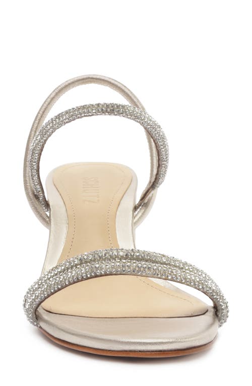 SCHUTZ SCHUTZ WHITELEY BLOCK HEEL SANDAL
