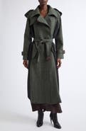 Diotima Stokely Wool Trench Coat