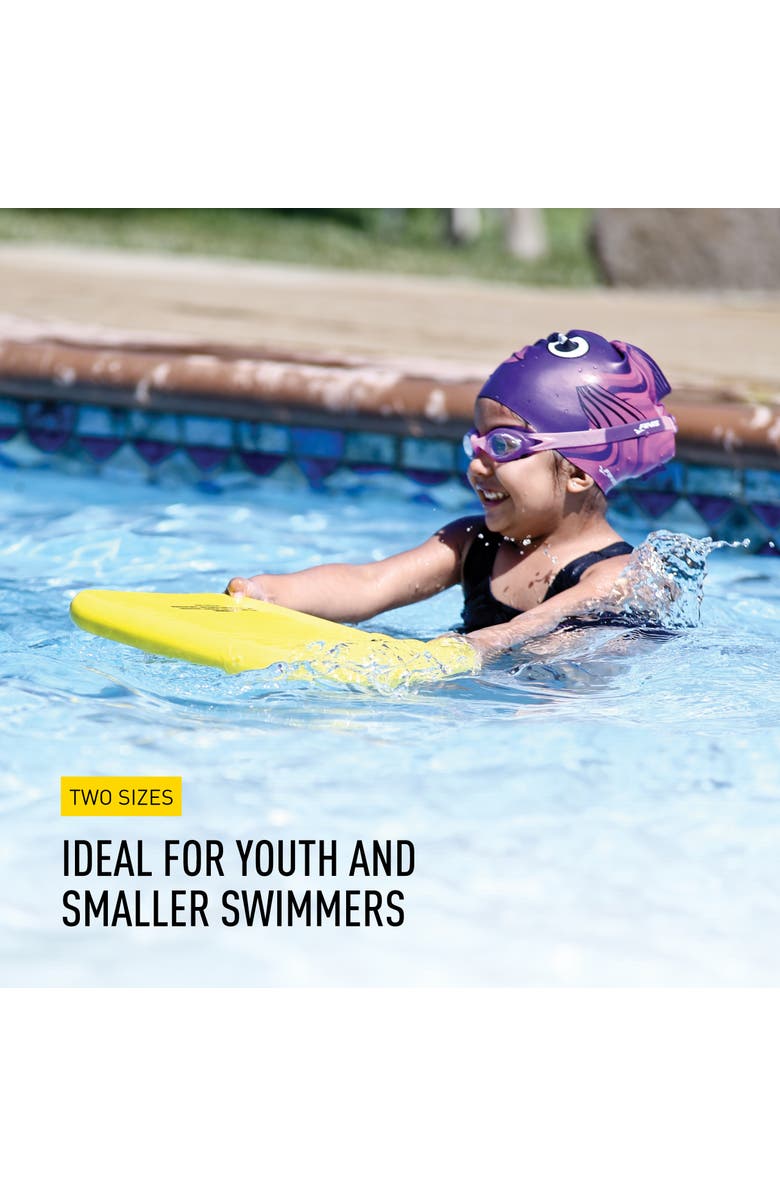 FINIS Foam Kickboard for Swim Training Builds Leg Strength Soft EVA Foam Comfortable Grip, Alternate, color, Yellow