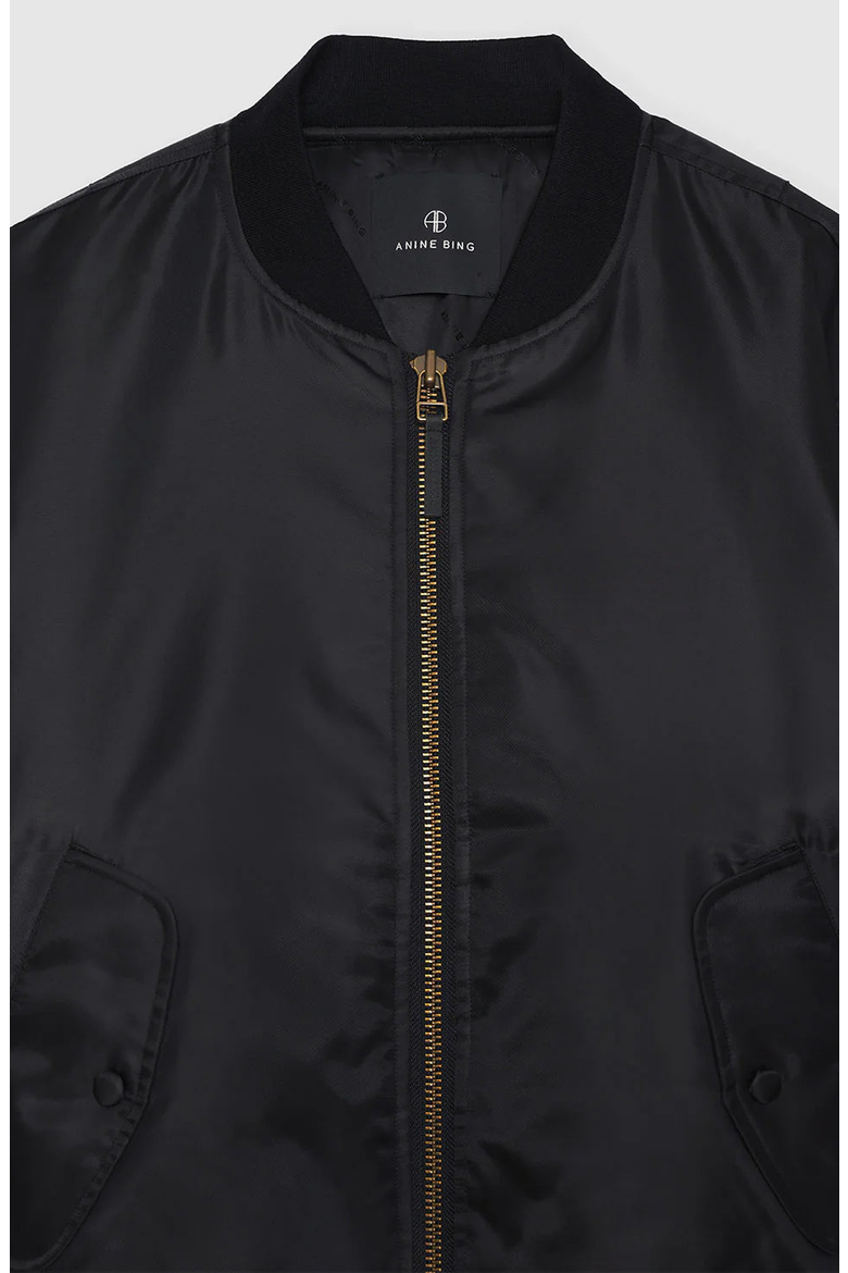 Leon Bomber, Alternate, color, Black