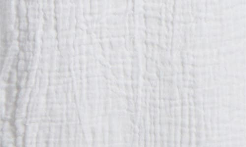 Nordstrom Cotton Gauze Cover-up Cargo Pants In White