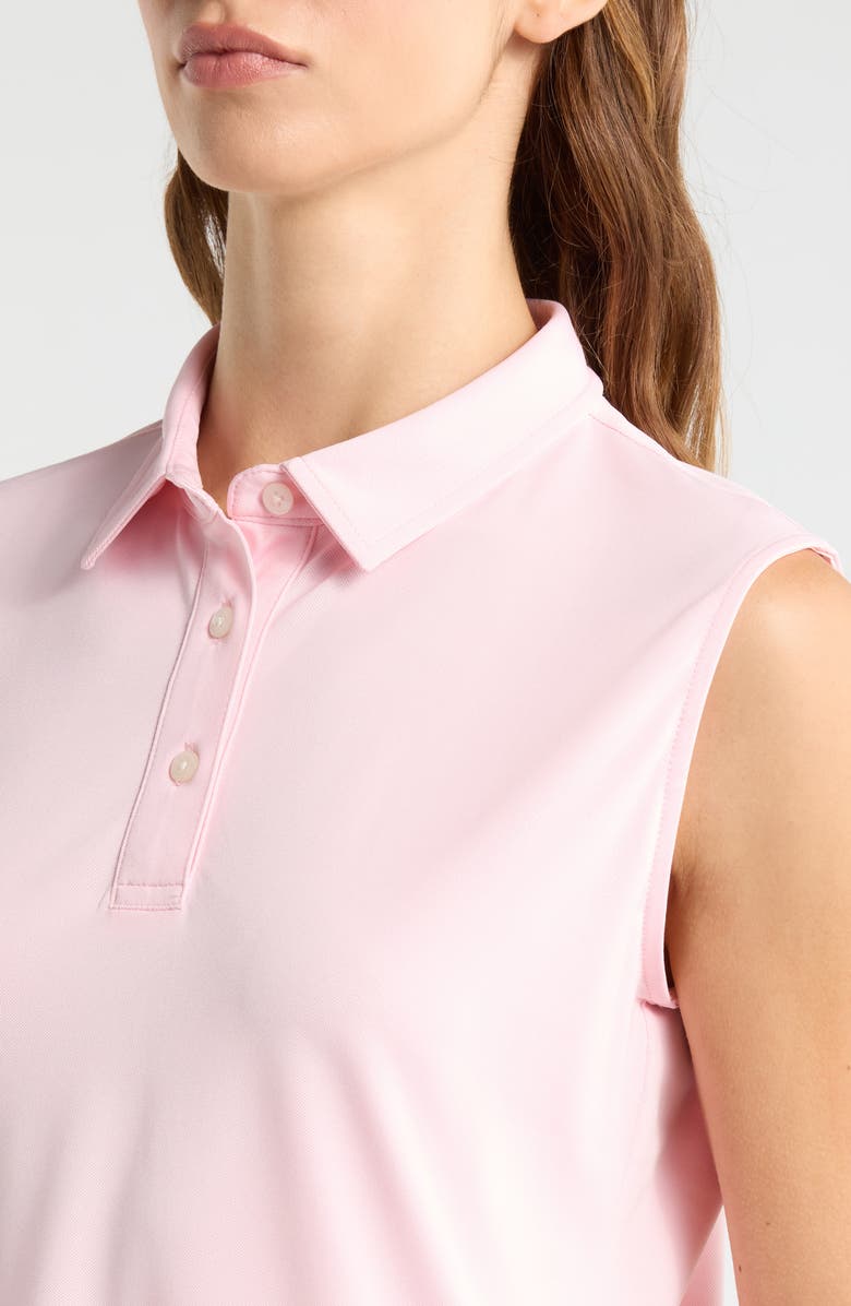 Swannies Piper Sleeveless Golf Polo, Alternate, color, Pink