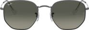 Ray-Ban 54mm Gradient Hexagonal Sunglasses