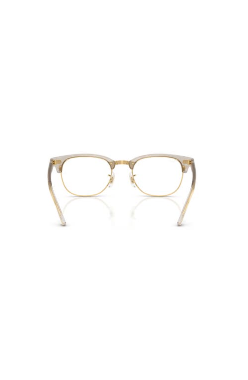 Ray Ban Ray-ban 53mm Square Optical Glasses In Multi