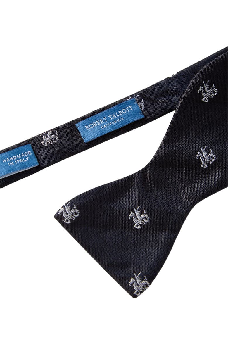Bond Self-Tie Dragon Bow Tie, Alternate, color, Navy