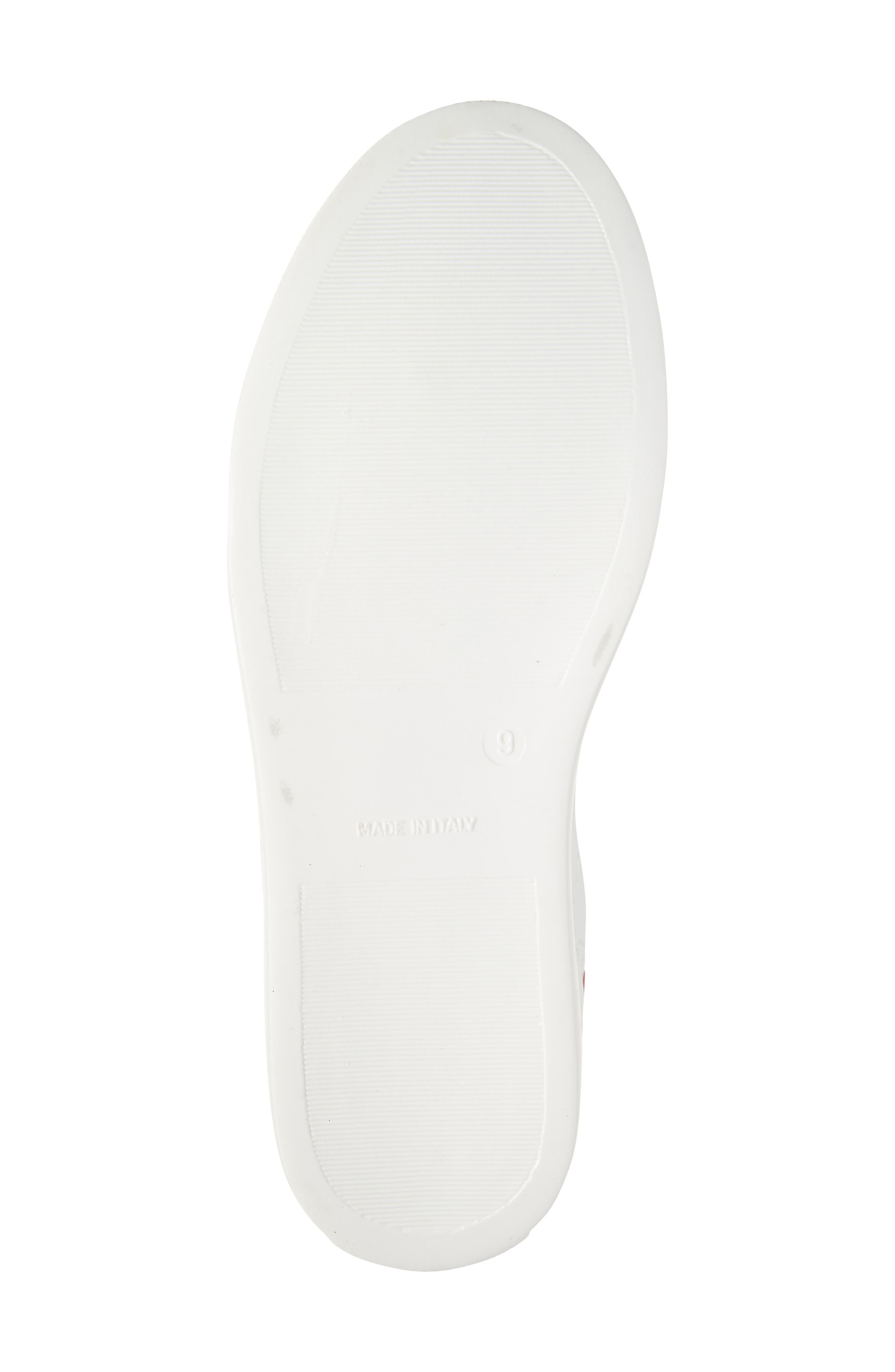 VALENTINO BY MARIO VALENTINO Guiditta Leather Sneaker, Alternate, color, White Red