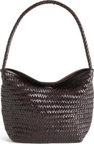 Madewell The Handwoven Leather Shoulder Bag