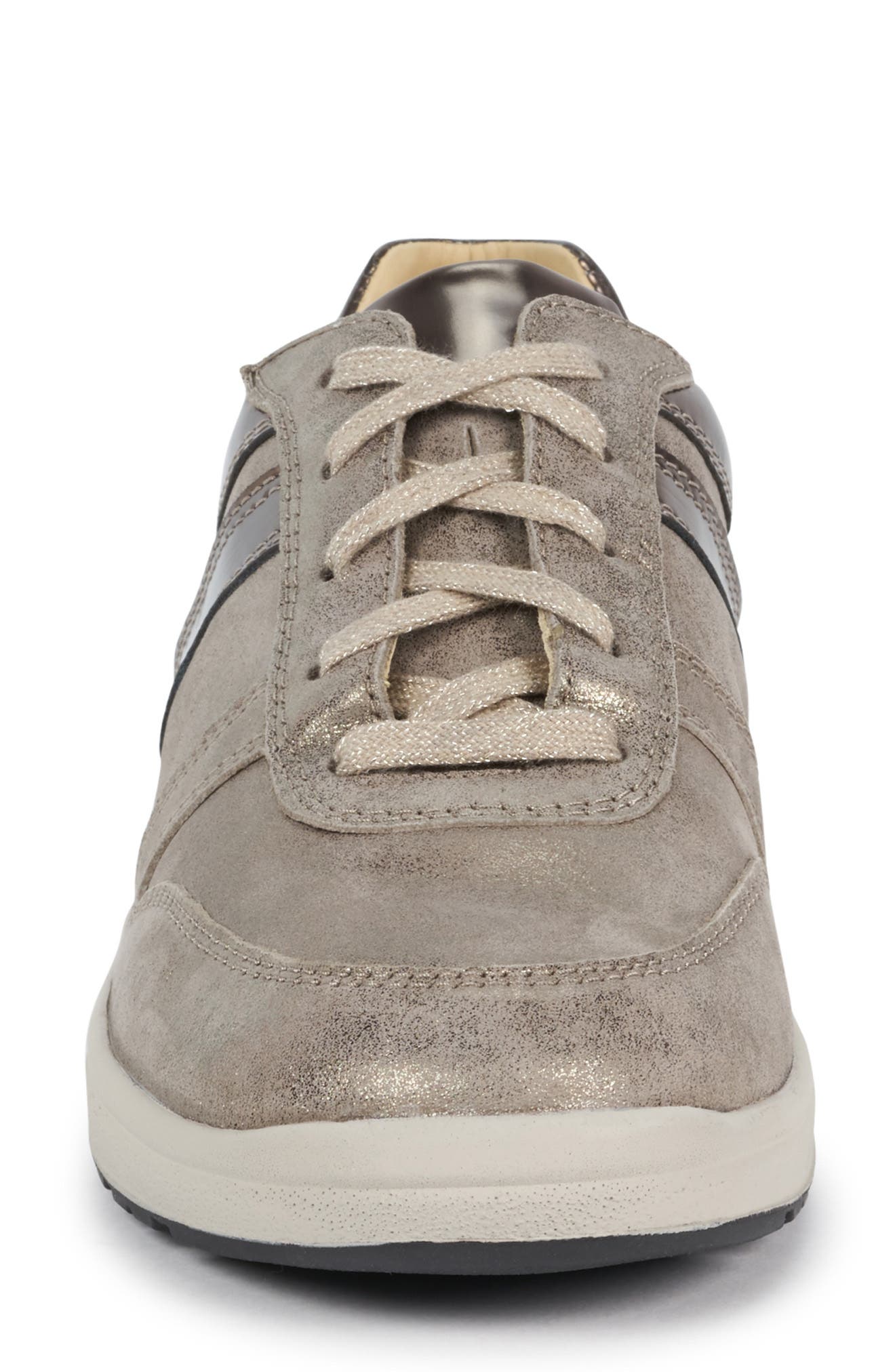 Rebeca Sneaker, Alternate, color, DARK TAUPE NUBUCK