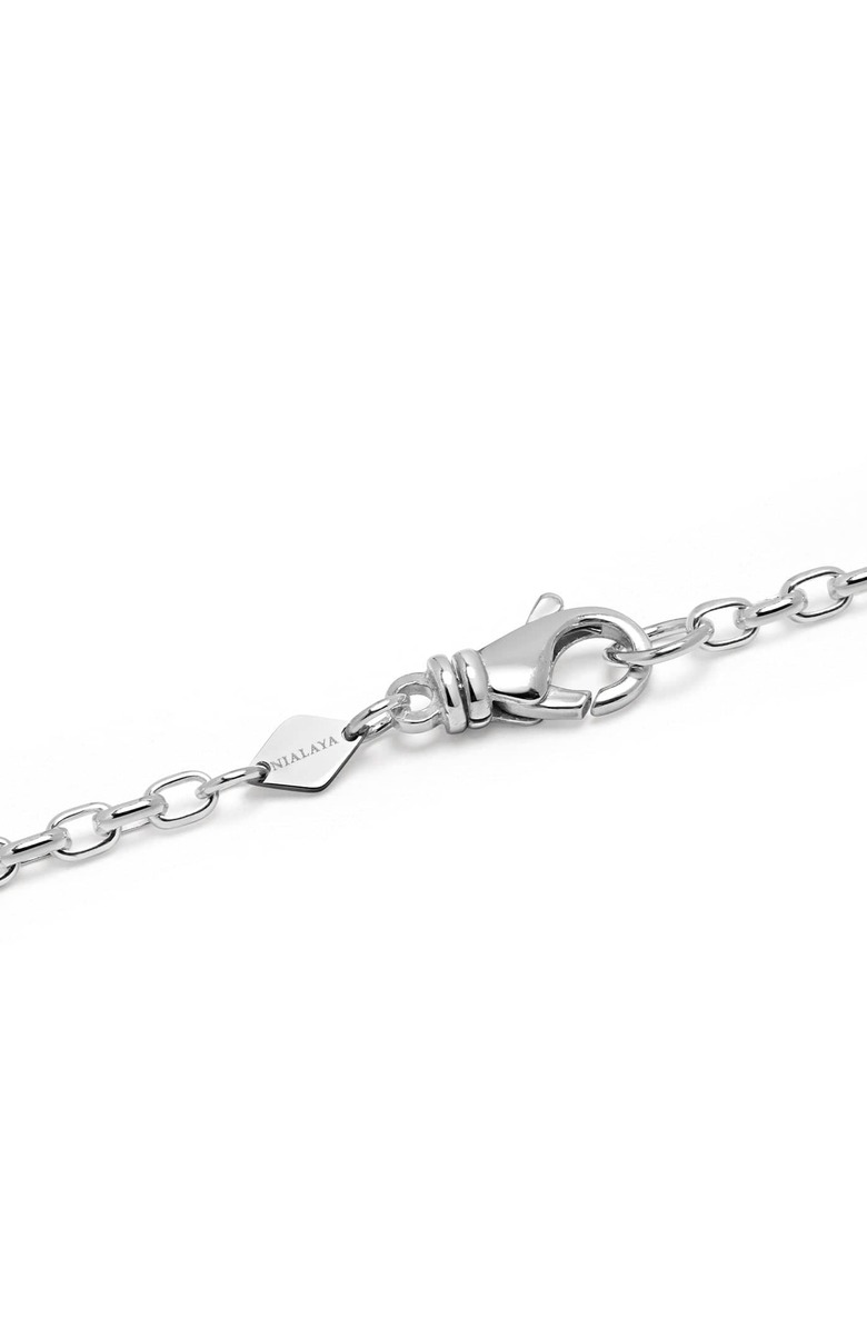 Nialaya Thin Cable Chain Necklace, Alternate, color, Sterling Silver