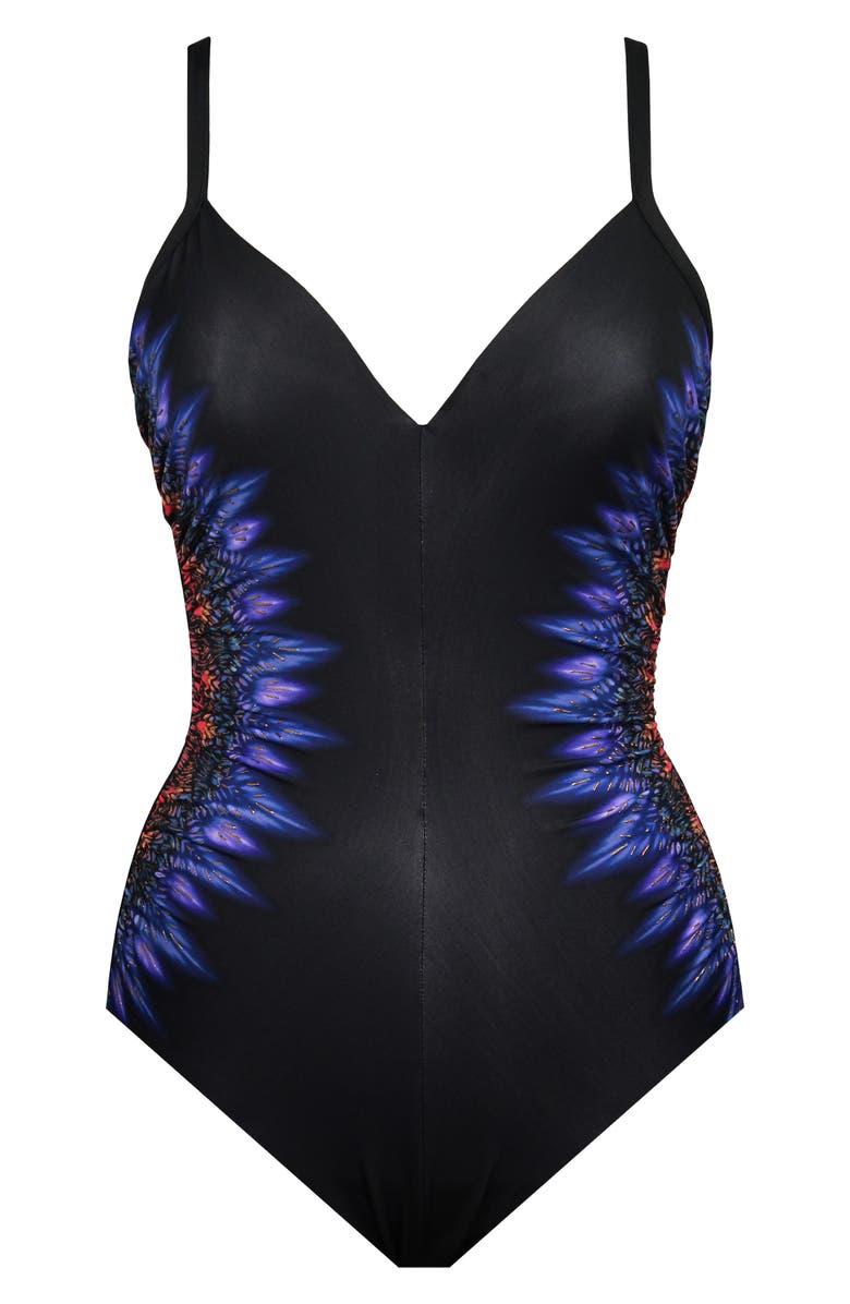 Miraclesuit<sup>®</sup> Tramonto Belle Temptation One-Piece Swimsuit, Alternate, color, 