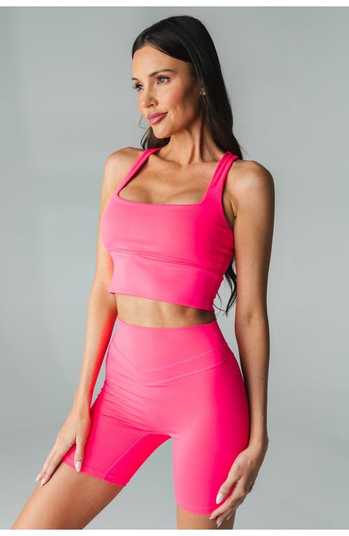 Vitality Pulse Racer Longline In Pink