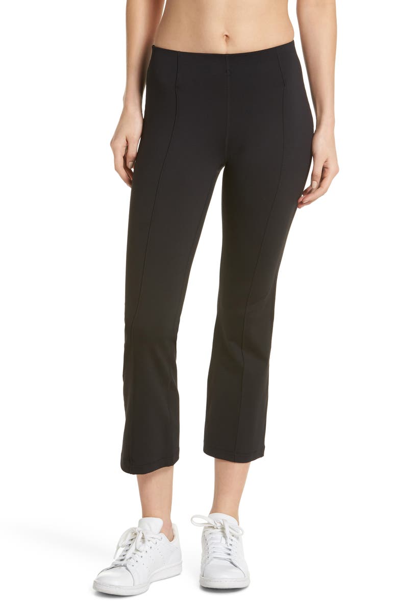 Zella Uptown Flare Midi Pants, Main, color, 