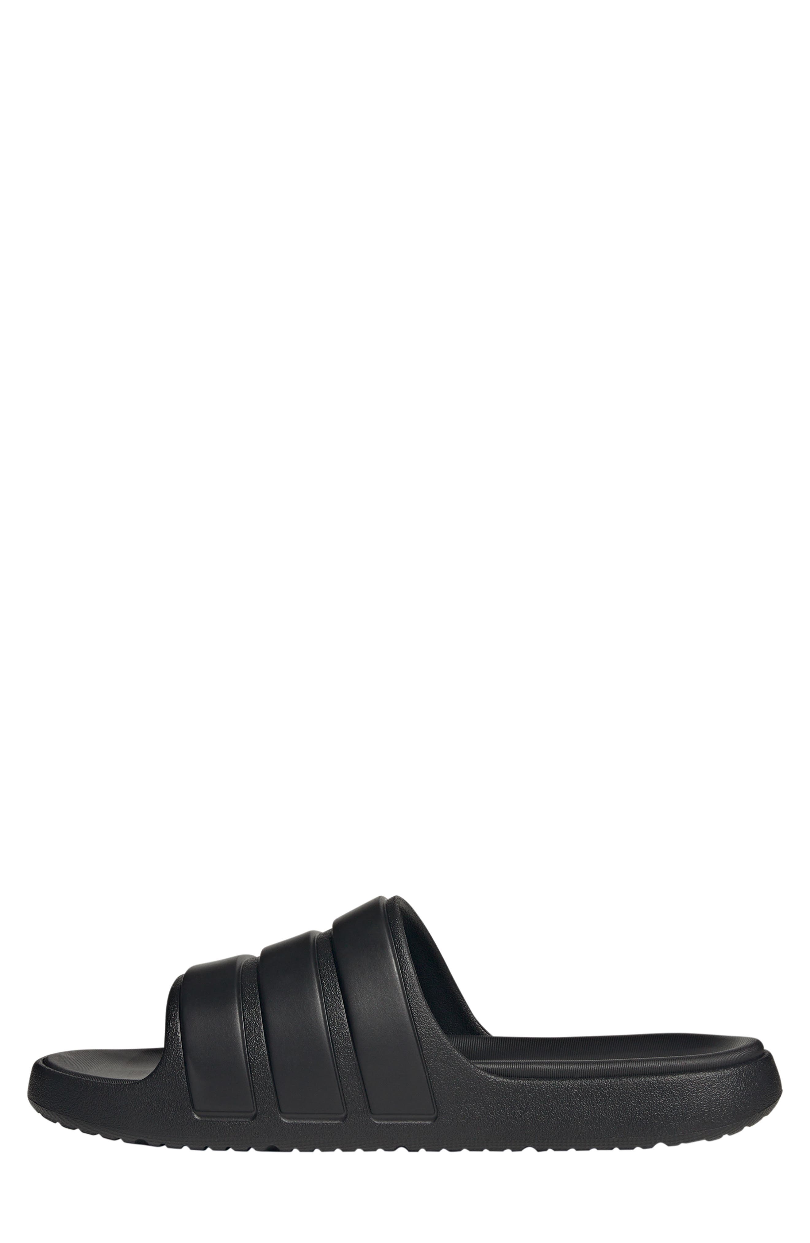 adidas Znscape Slide Sandal, Alternate, color, Black/ Black/ Black