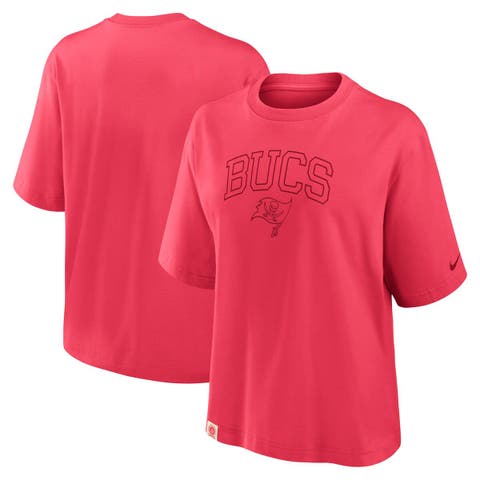 Women's Nike Red Tampa Bay Buccaneers Glory Arch Boxy T-Shirt