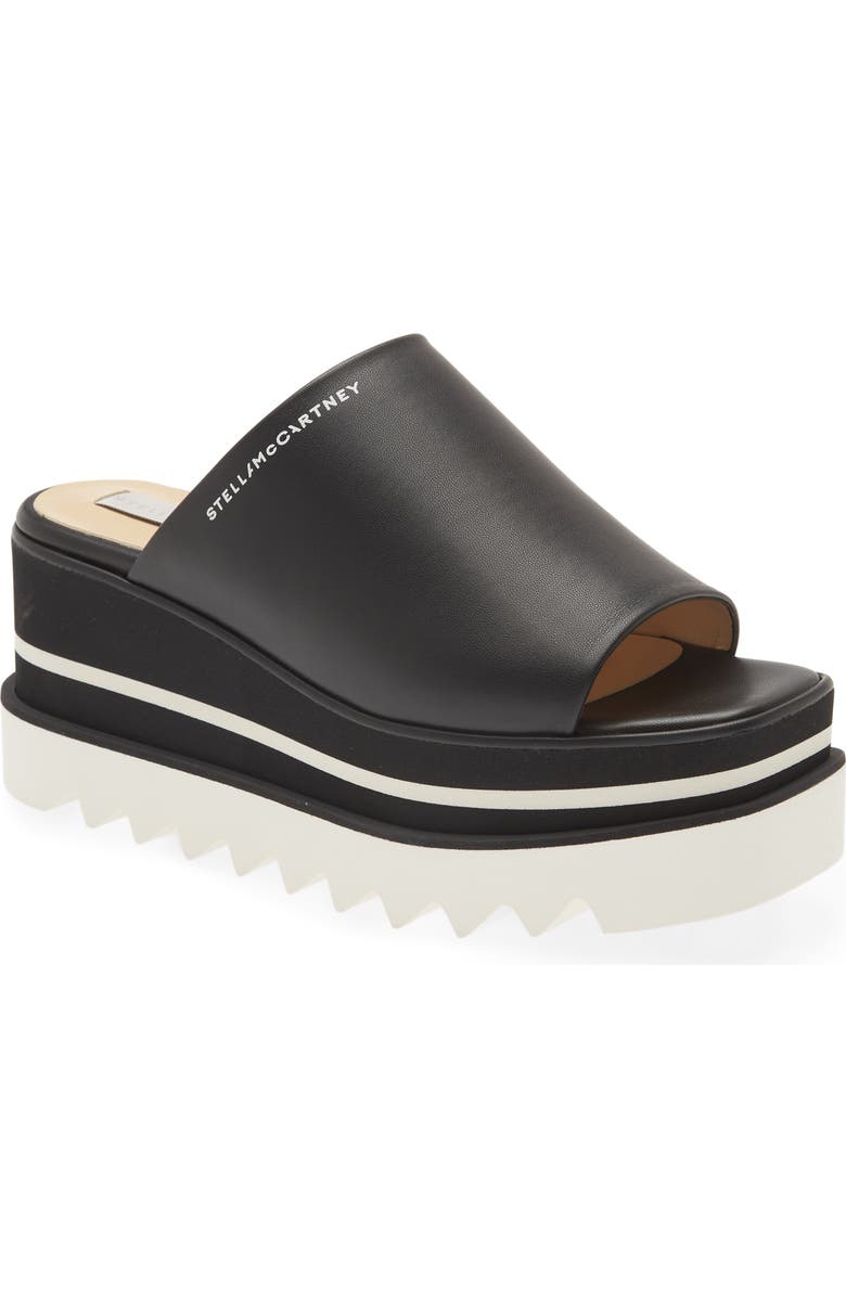 Stella McCartney Sneak-Elyse Platform Slide Sandal, Main, color,