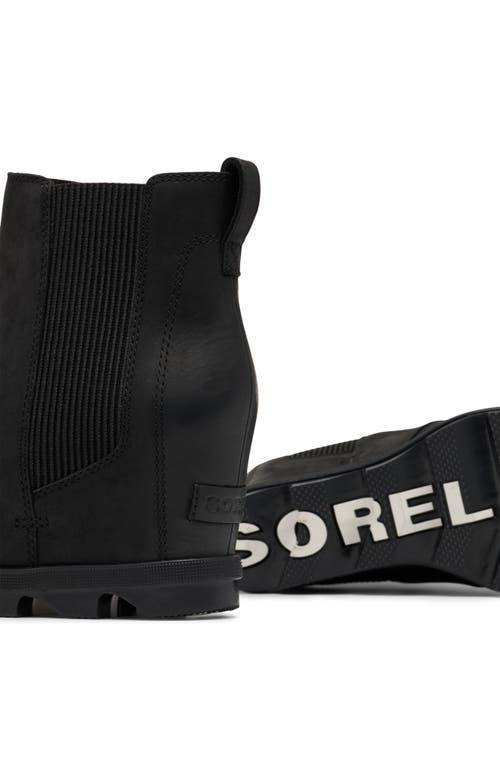 Sorel Joan Rhapsody Waterproof Chelsea Boot In Black