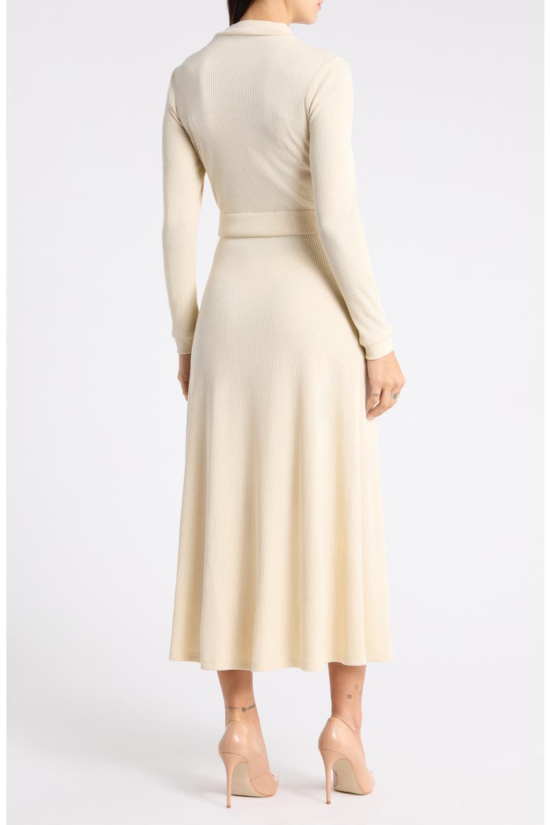 Molly Long Sleeve Sweater Dress, Alternate, color, CREAM