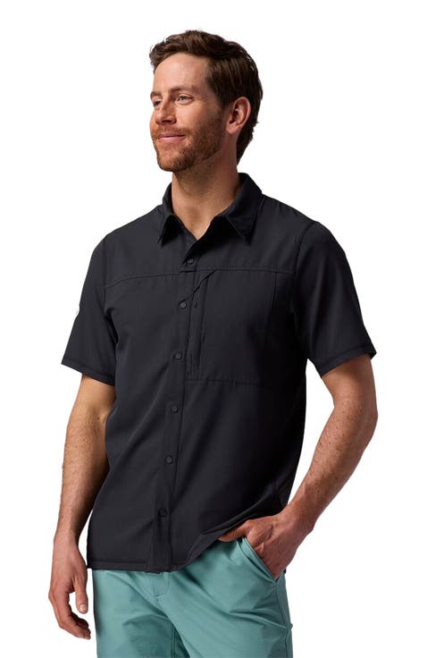 Tahoe Woven Short-Sleeve Snap-Up Shirt - Men's