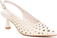 JASON WU Lovey Slingback Faux Leather Pump