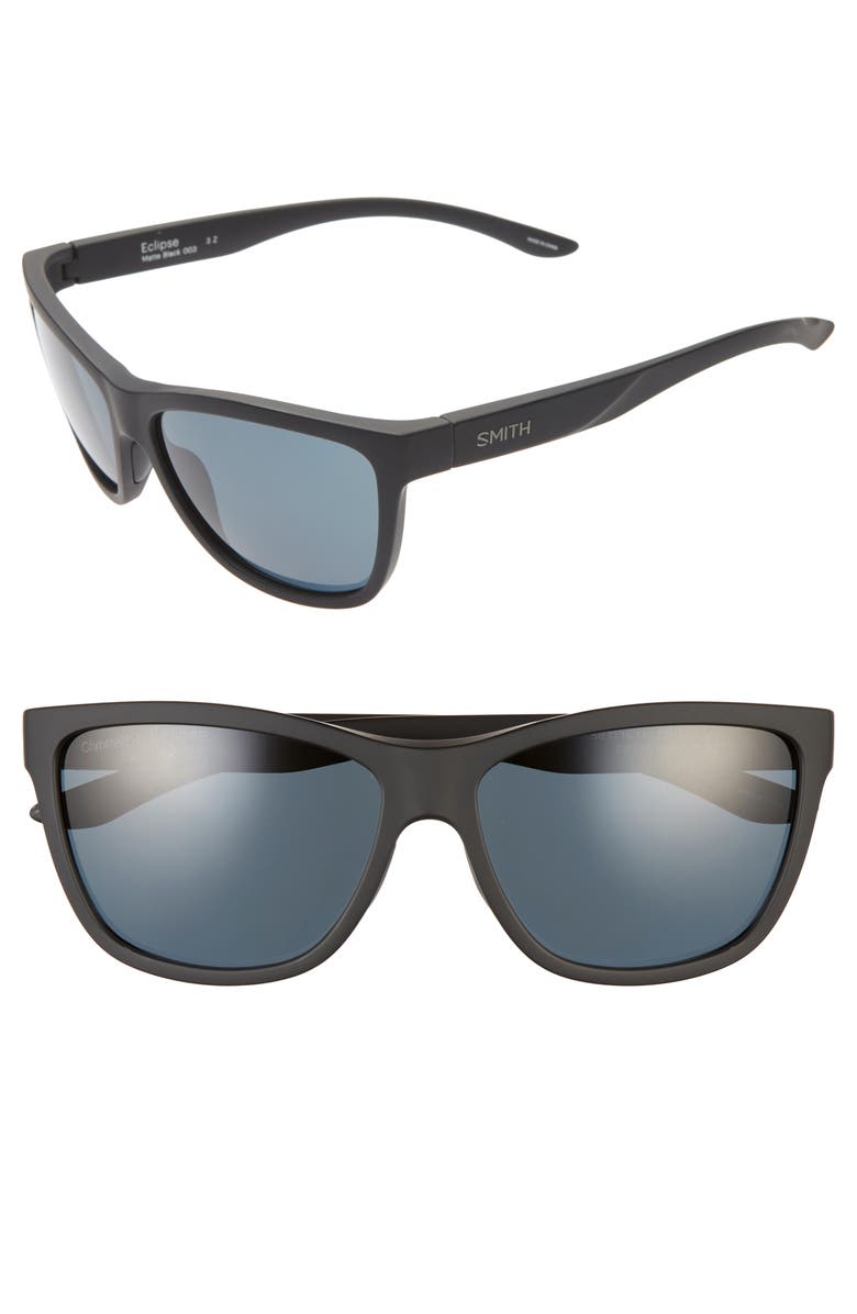 Smith Eclipse 58mm ChromaPop<sup>™</sup> Polarized Sunglasses, Main, color,