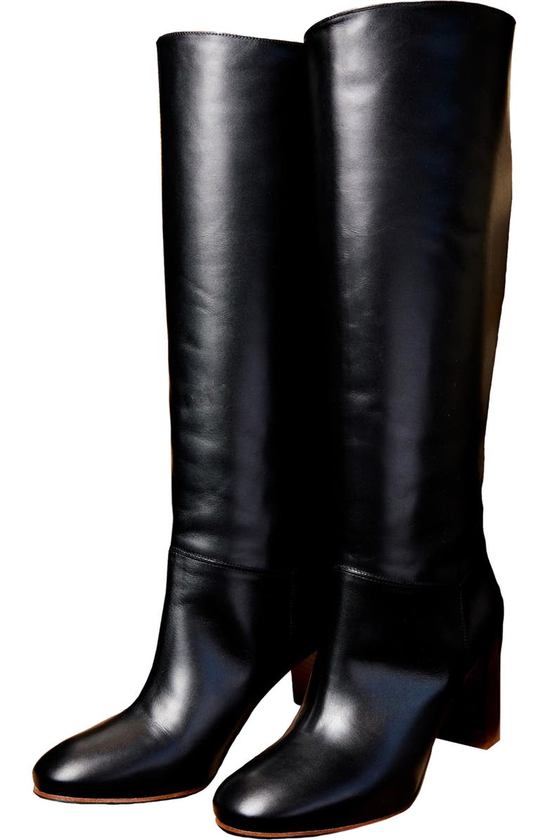 Fortela Elizabeth High Boots, Main, color, Black
