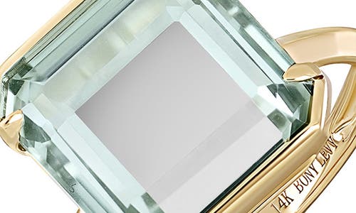 Bony Levy Color Green Amethyst Ring In Gold