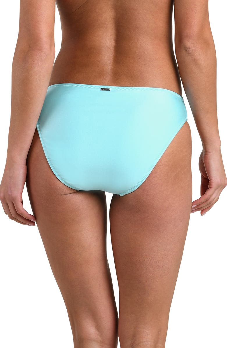 L'AGENCE Nicole Classic Bikini Bottoms, Alternate, color, Ice Blue