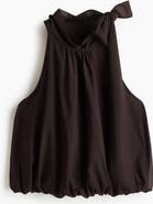 H&M Scarf-collar Top