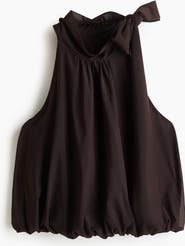 H&M Scarf-collar Top