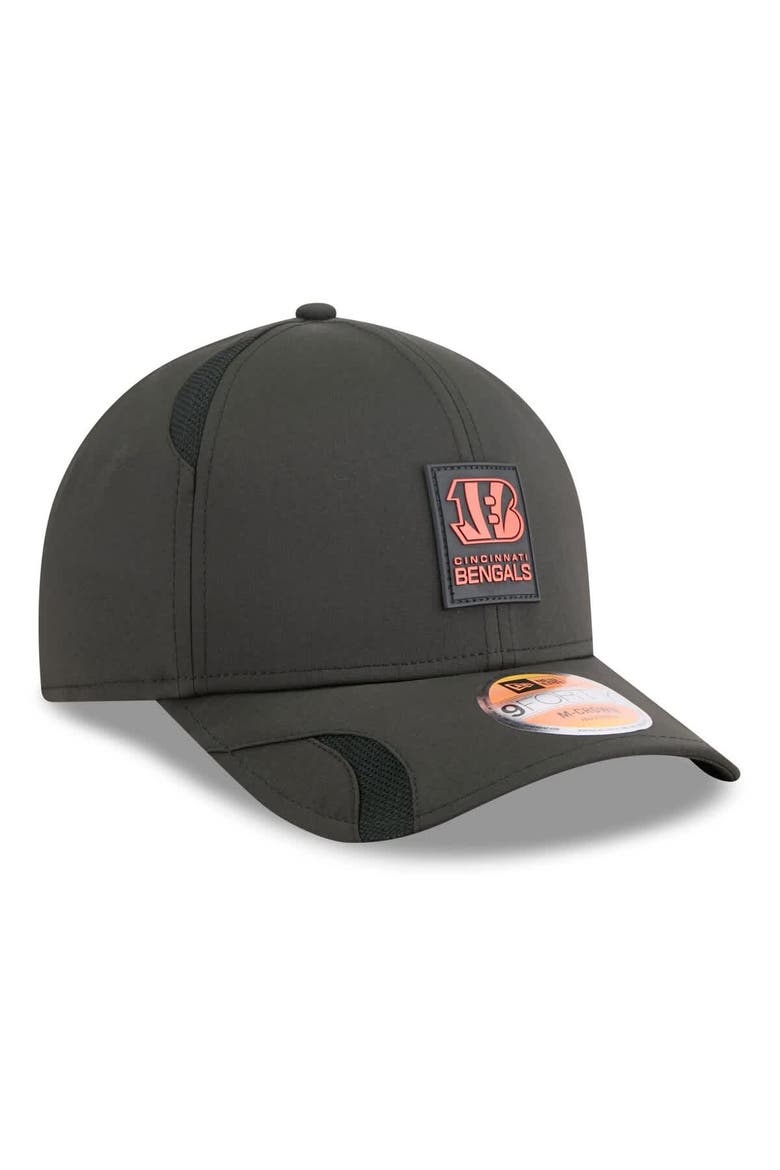 Men's New Era Black Cincinnati Bengals 2025 Sideline  M-Crown 9FORTY Adjustable Hat, Alternate, color, Black