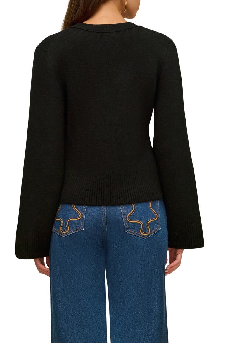 Jos Cardigan, Alternate, color, BLACK