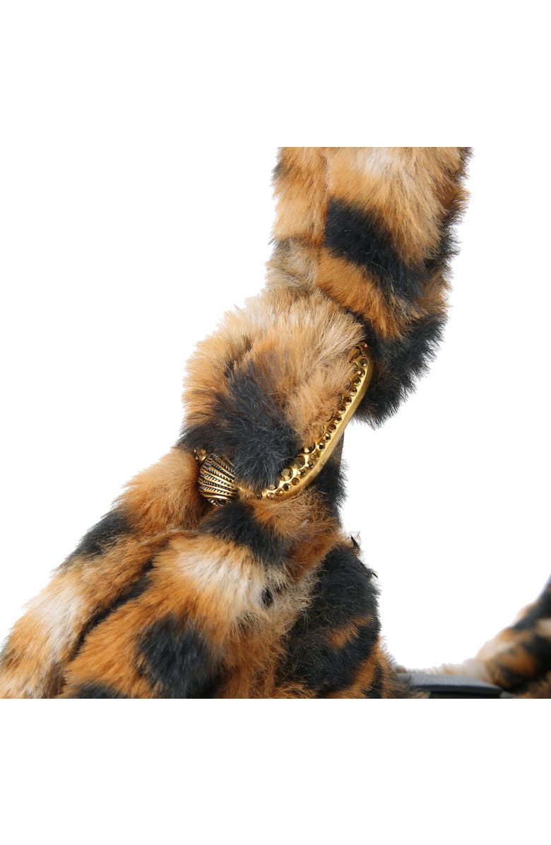 Kurt Geiger London Small Kensington Puff Faux Fur Hobo Bag, Alternate, color,