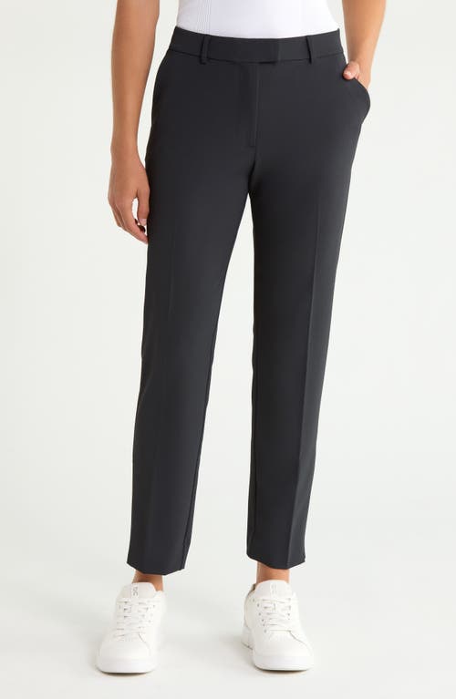 G/fore Tux Shadow Stretch Straight Leg Trousers In Onyx