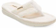 Dearfoams Wrenley Terry Thong Flip Flop Slipper