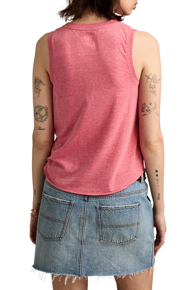Miller Lite Floaty Graphic Tank, Alternate, color, CALYPSO CORAL