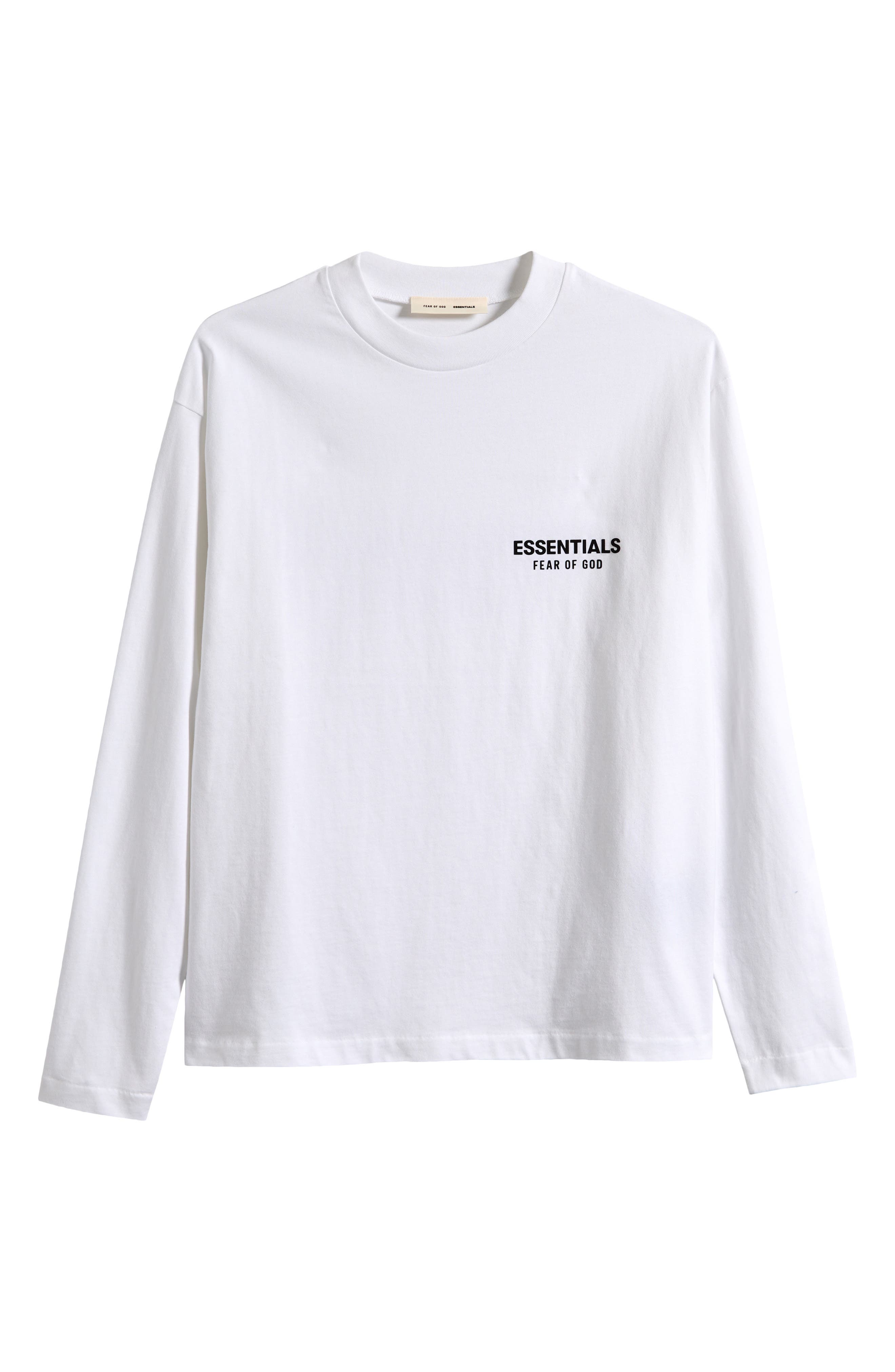 Fear of God Essentials Classic Fit Long Sleeve Graphic T-Shirt